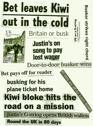 Newspaper clippings